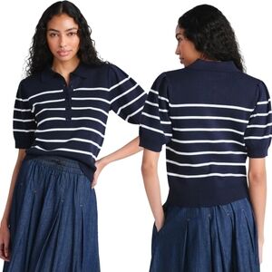 Free Assembly Polo Sweater Tee Womens Large, XL